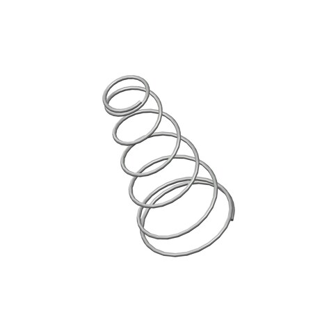 Approved Vendor Taper Spring, Lo= 1.109 , So= 0.54 , W= 0.044 G909989519